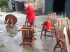 Ook het reinigen van houten meubelen behoort tot de mogelijkheden